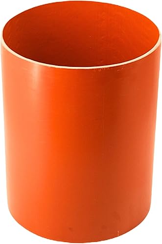 Megaa store Rohr DN 400 | 0,5m bis 1m | Schachtabdeckung KG Steigrohr Kunststoff Kanaldeckel Sickerschacht KG Kontrollschacht Schachtrohr (DN400, 1 Meter) - Cheap-Us