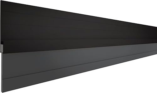 Onpira® Türbodendichtung aus Aluminium mit Gummidichtung oder Bürstendichtung in 6 Farben zum Schrauben oder Kleben auswählbar (Bürstendichtung zum Schrauben, Silber) - Cheap-Us