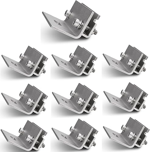 Dachfalzklemme Stehfalzdach Stehfalzklemme Befestigung Montage Edelstahl 10Stück - Cheap-Us