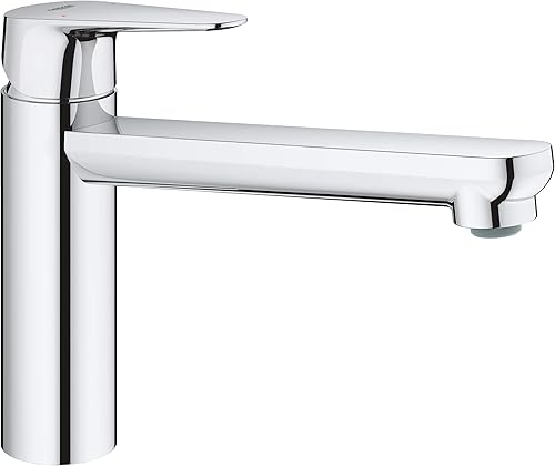 GROHE BauCurve Spültischbatterie | mittelhoher Auslauf, chrom | 31715000 - Cheap-Us