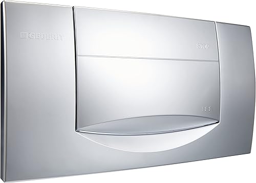 Geberit 115222461 Betätigungsplatte 200F für Betätigung von vorne, verchromt - Cheap-Us