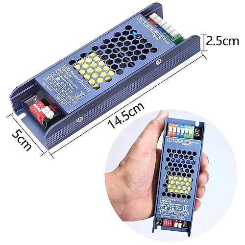 GOMING LED Netzteil Trafo 24V 200W AC 175-264V bis DC 24V 8.3A Transformator Konstante Spannung IP20 Kompakter Extrem Dünner Treiber für LED Streifen Licht 3D Drucker - Cheap-Us