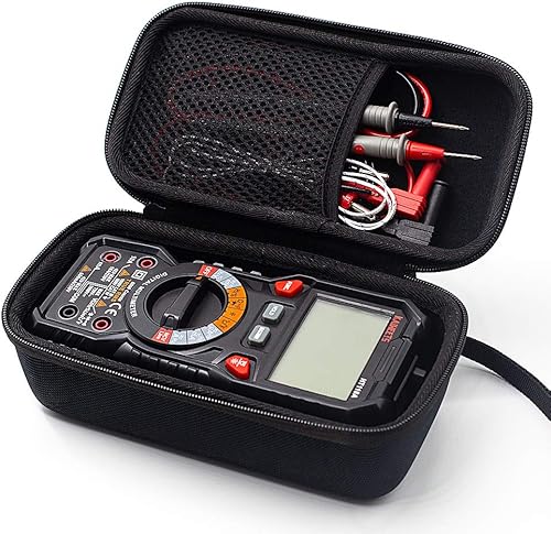 KAIWEETS Hart Tasche Schutzhülle für Digital Multimeter HT118A (NUR EINE TASCHE, Multimeter und Zubehör nicht enthalten) - Cheap-Us