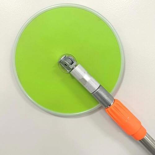 Wand Deckenschleifer Handschleifer Schleifer Schleifteller Klett Stützteller mit Teleskopstange Stiel für Gipskarton Rigips Trockenbauschleifer Langhalsschleifer 225 mm - Cheap-Us