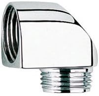 GROHE Brauseabgangswinkel (1/2' x 1/2', für Einhandmischer Wannenbatterien, langlebig), chrom, 45304000 - Cheap-Us