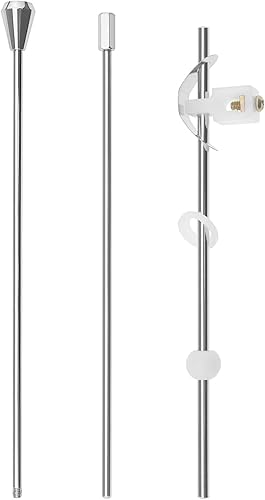 Be In Your Mind Set mit 3 Exzenterstange für Waschbecken Waschbecken Pop Up Ablaufstange mit Kunststoffkugel Pop Up Ablaufarmhebel Pop Up Abfall Zugstange zum Heben und Senken Ersatzteile - Cheap-Us