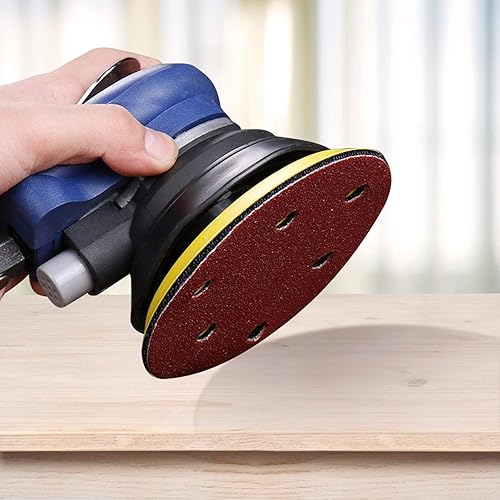 TWSTYFAL 100 Stück Schleifpapier 125mm Klett, Profi Exzenterschleifer Schleifpapier Set für 125mm 8 Loch Schleifscheiben Mit 60/80/100/120/180/240/320 Körnung für Holz Metall und Farbe - Cheap-Us