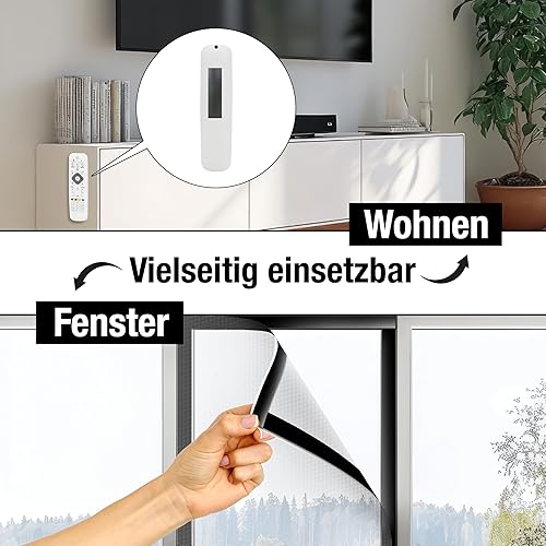 MYMIND® Magnetband A+B Selbstklebend [Extra Stark] für Fliegengitter & Vorhänge mit 3M Kleber - Sehr Starkes Magnetklebeband für Maximale Haftung - Magnetisches Klebeband - Cheap-Us