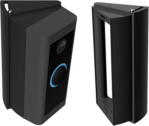 Mars Outpost Verstellbarer Halterung Keil 20 bis 45 Grad für Video Doorbell Wired Eckbausatz halterung für Videotürklingel Wired Winkel Keilsatz Wandhalterung für festverdrahtet Kabel Video Türklingel - Cheap-Us