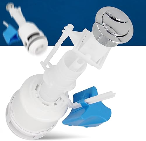 WC Spülventil Ablaufventil | Entwässerungsventil Spülgarnitur Kunststoff Keramik-Spülkasten Toilettenspülkasten Toilettenspülung Klospülung Spülmechanismus Spülkastenarmaturen - Cheap-Us