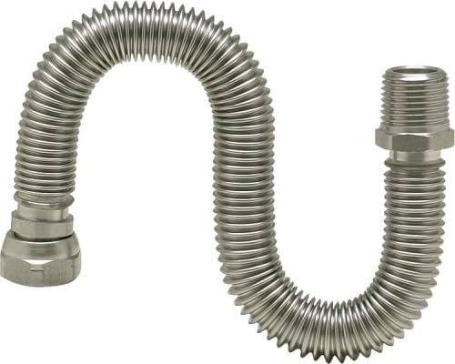 Edelstahlwellrohre Solarrohr Solarleitung Wellrohr ausziehbar verschiedene Größen Anschlussgröße DN25 1 Zoll, Länge (von-bis) 200-410 mm - Cheap-Us