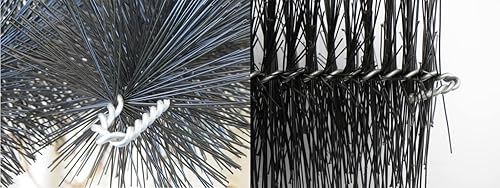 MEISSNER 6x Dachrinnenbürsten 100cm lang, Ø 19cm, direkt vom Hersteller - Cheap-Us