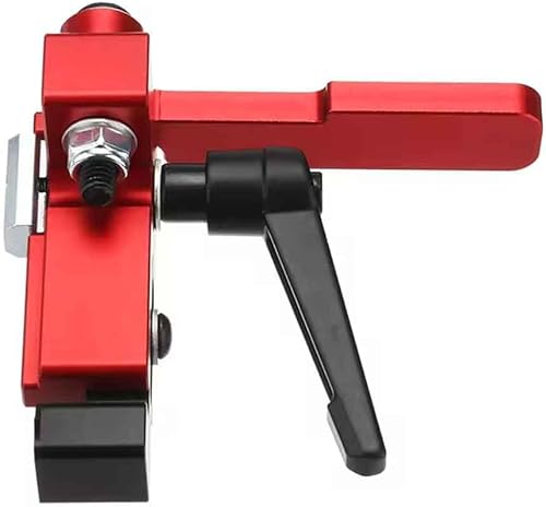 75 Typ Gehrungsschienenanschlag, T-Schienen aus Aluminiumlegierung, Gehrungsschienenanschlag aus Holzbearbeitung, 75 Rutschenstopper, T-Schlitz-T-Schienenbegrenzer, für die Werkbank Holzbearbeitung - Cheap-Us