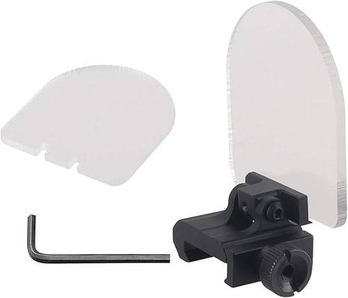 FOCUHUNTER Lens Protector Faltbare Schutzschilde Visierschutz Optische Linsen Abschirmungen Klarglasabdeckung 20mm Schienen - Cheap-Us