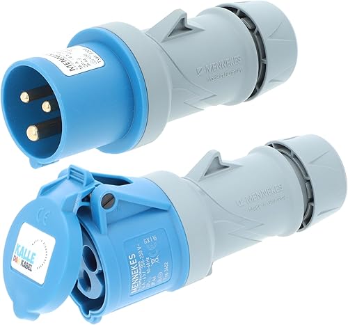 CEE-Gummiverlängerung H07RN-F 3G 1,5 mm² 20 m von KALLE DAS KABEL - Cheap-Us