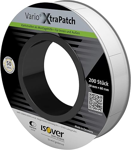 ISOVER Vario XtraPatch 20 x 60 mm - Klettstreifen zur Fixierung der Klimamembran - Cheap-Us