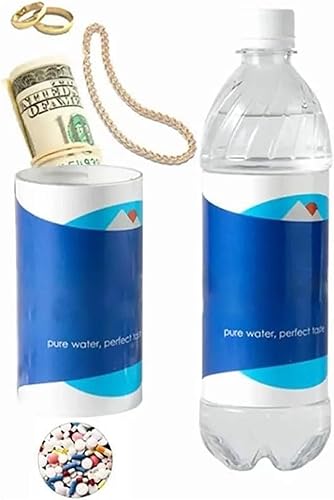 Wasserflasche Versteck Safe Dose, Diversion Wasserflasche Versteck Safe Dose, Wasserflasche Mit Versteck, Geldversteck Geheimversteck, Für Schlüssel,Bargeld Und Wertsachen - Cheap-Us