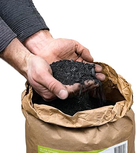 KohleHelden - 60 Liter Pflanzenkohle, EBC AgroBio Zertifiziert, Biokohle, Biochar für TerraPreta, Bodenverbesserer, Konzentrat, Wasser- und Nährstoffspeicher - Cheap-Us