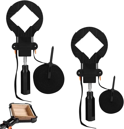 Rahmenspanner 2 Stück, Rahmen- & Bandspanner, Bandspanner 6m/4m, Rahmenspanner Bandspanner, Bandspanner Rahmen mit 4 Backen, Spanner für Bilderrahmen, Einstellbarer Rahmenspanner - Cheap-Us