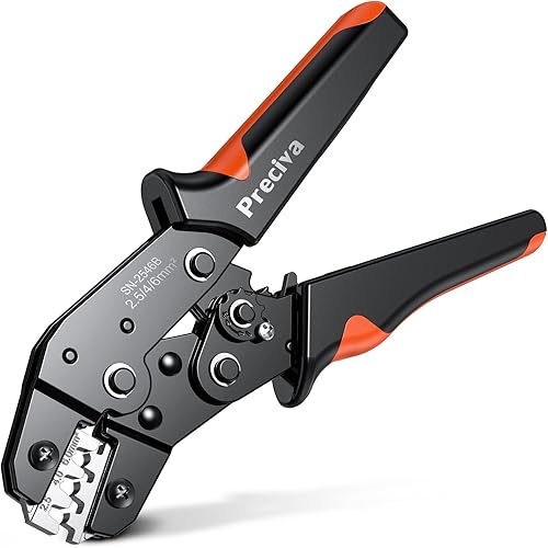Solar Crimpzange, Preciva Solarstecker Crimpzange für 2.5/4.0/6.0mm² Solarpanel PV Kabel - Cheap-Us