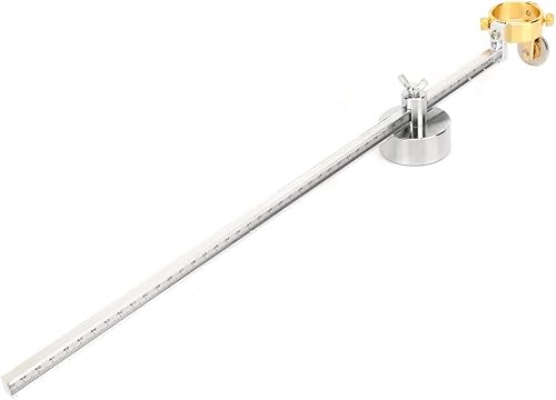 Plasmaschneider Kreisführung für P80, Präzisions-Schneidbrenner Zubehör mit Magnetbasis |Einstellbares Rollenführungsrad bis 100cm DurchmesserWerkstatthilfe für Plasmaschneider - Cheap-Us