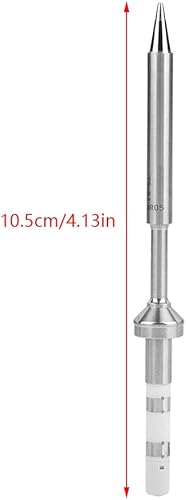 TOPINCN 7 Arten Mini Rostfreier Stahl Lötkolbenspitze Ersatz für TS100 Tragbarer Außenbereich Lötkolben Kit MEHRWEG VERPACKUNG (TS-D24) - Cheap-Us