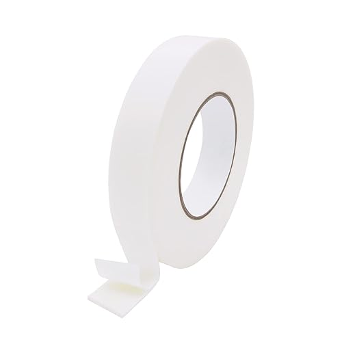 Funnytek 10M Doppelseitiges Schaumstoff Klebeband, 25mm(B) x1mm(D) Selbstklebend Dichtungsband Schaumstoffband für Scrapbooking, Kartenherstellung, Geschenkerpacvkung, Dekorieren - Cheap-Us