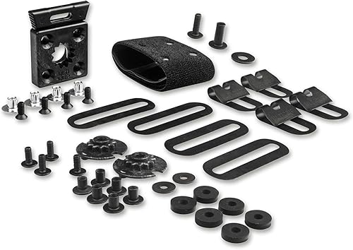 Ulticlip Set Schnellbefestigungssystem Verbundwerkstoff/Edelstahl Schwarz, Gesamtlänge: 14 cm, 09UT013 - Cheap-Us