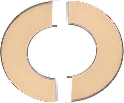 Einrasthahn, Wasserrohr, Wandloch, Wandloch, hässliche Abdeckung, Rohrabdeckung/Kragen/Radring für 35 mm Rohr, 5 Stück - Cheap-Us