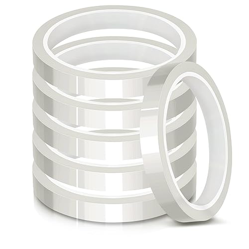 MS WGO 10 mm × 33 m Hochtemperatur-Klebeband, Wärmeübertragungsband für Sublimation auf T-Shirts für Wärmepresse für Elektronik-Abdeckungen (6) - Cheap-Us