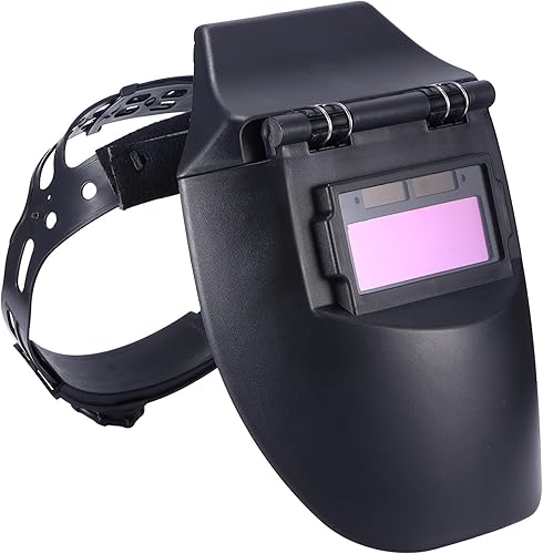 Schweißhelm mit UV-Schutz, automatische Schweißmaske, Schweißhelm, dimmbar, integrierte Batterie, für Schweißarbeiten - Cheap-Us