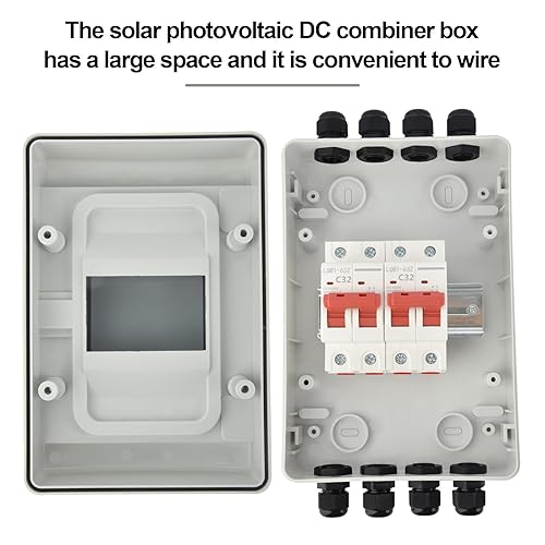 Überspannungsschutz PV Dc Trennschalter PV Anlage - Leitungsschutzschalter 500VDC 2 Polig 40A, PV Sicherungsautomat Solar Anschlusskasten Solar System Circuit Breaker - Cheap-Us