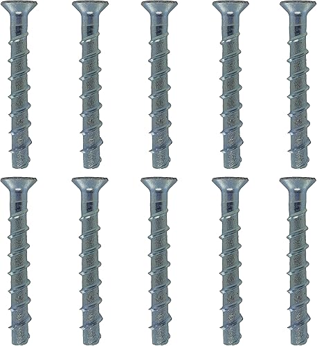 10x Remstaler BETONSCHRAUBE Senkkopf mit Torx-Antrieb | Ø5 - Ø10 | ETA Zulassung | made in GERMANY | Schraubanker (6x80) - Cheap-Us