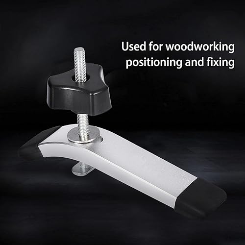 T-Nut Schnellspanner Niederhalter, Schnellwirkende Niederhalteklemme für T-Slot T-, Metall T Schrauben Halter Klemme für Holzbearbeitung von Schienen(Ein Satz Druckplatten) - Cheap-Us