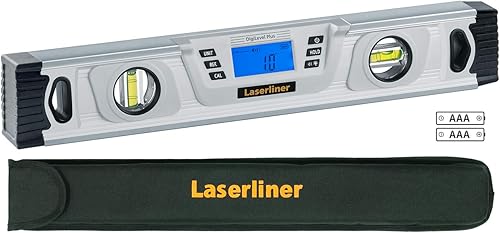 Umarex Laserliner Digitale Wasserwaage DigiLevel Plus 40 (40 cm; 2 x 1,5V LR03 AAA; Referenz-Funktion; ± 1 mm/m genau) 081.250A - Cheap-Us