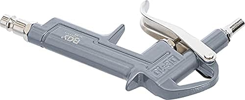 BGS 3215 | Druckluft-Ausblaspistole | Alu-Druckguss | mit 3 Düsen 25 - 100 - 200 mm | Druckluftpistole - Cheap-Us