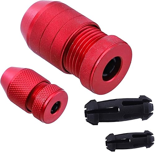 Tiefenanschlag-Set, 2 Stück Tiefenanschlag für Bohrer Variabel Ø 2-11 mm Holzspiralbohrer Tiefenanschlagringe Stellungsregler BohrStopp aus Alu für Holzbohrer und Holzspiralbohrer - Cheap-Us