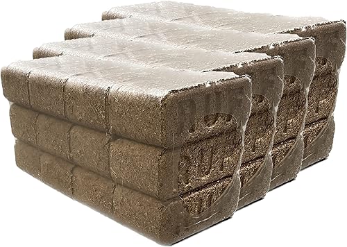 RUF Holz-Briketts 40 kg - Brennholz Kaminholz Lange Glutdauer - Cheap-Us