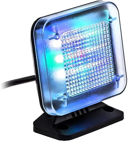 H13CS LED TV Simulator – Einbruchschutz & Home-Security mit 20 ultrahellen LEDs, Lichtsimulation zur Einbrecher-Abschreckung, 9V / 300mW Fernseh-Atrappe - Cheap-Us