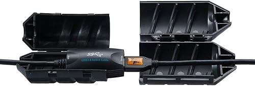 Tether Tools Kabelhalter Orange - Kabelmanagementabdeckung - 12 cm Länge - Modernes Design - Wetterfest - Cheap-Us