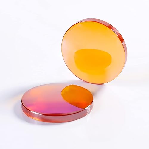 MCWlaser 18mm PVD ZnSe CO2 Laser Fokuslinse Lens für CO2 10600nm 10,6um Lasergravierer/Fräser Durchmesser: 18mm FL: 1,5 Zoll oder 38,1mm - Cheap-Us