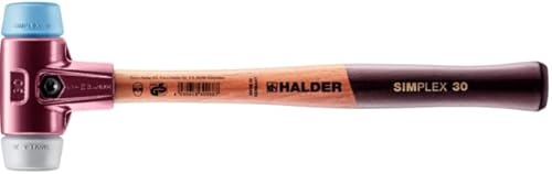 Simplex Schonhammer, TPE-soft / TPE-mid; mit Tempergussgehäuse und hochwertigem Holzstiel | D=40 mm | 3013.040 - Cheap-Us