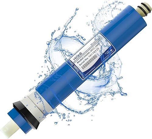 HiKiNS 2012-100 GPD RO Umkehrosmose Membran Haushalt RO Wasserfilter Universal Kompatibel Ersatzfilter Passend, 100 GPD Umkehrosmose RO Membran Ersatz für Home Umkehrosmosewasserfilter - Cheap-Us
