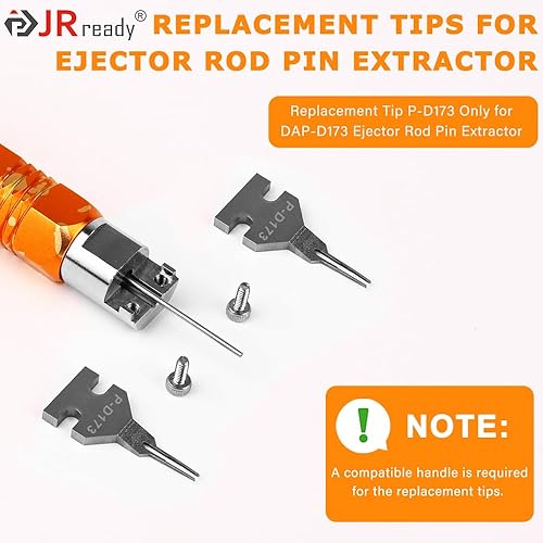 JRready DAP-D173 Mini-Fit Jr Extraktionswerkzeug (entspricht Molex 11-03-0044) Molex-Pin-Ausdreher-Terminal-Entriegelungswerkzeug für Mini-Fit Jr.TM Serie Klemmen, integrierter Kolben, - Cheap-Us