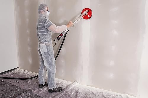 wolfcraft 5 Haft-Schleifgitter Ø 225 mm I 2288000 I für Wand- und Deckenschleifer I Gitterleinen mit Klettgewebe für Gipskarton, Holz, Korn 220 - Cheap-Us