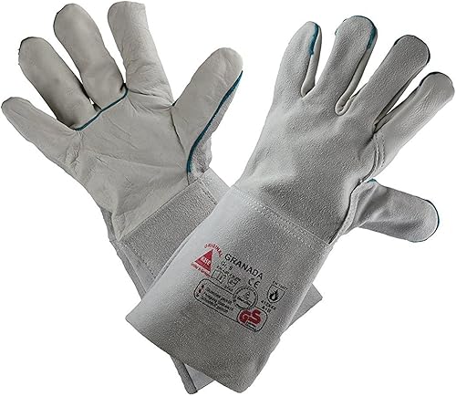 Hase Leichte Schweißerhandschuhe Granada Rindnarbenleder TÜV GS - Gr. 11 - Cheap-Us