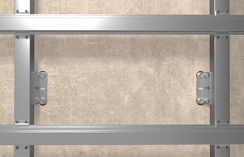 fischer Langschaftdübel SXRL 10 x 80 FUS, Dübel mit Sechskantschraube & angeformter U-Scheibe, Nylondübel für die Befestigung von Metallkonstruktionen, 50 Stück - Cheap-Us