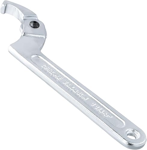 Catime C Hakenschlüssel Verstellbar, Nutmutternschlüssel Chrom-Vanadium, C Schraubenschlüssel, Rollgabelschlüssel Einstellbare für Nutmutter (1 1/4”-3” (32-76mm) - Quadratischer Kopf) - Cheap-Us