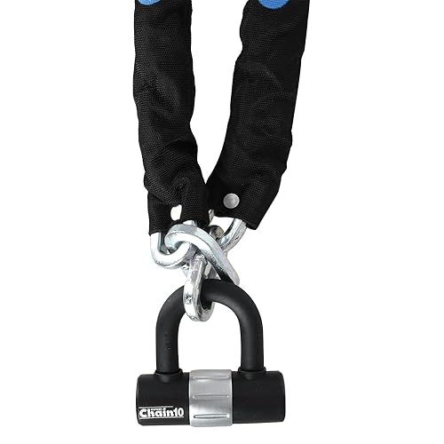 Oxford 10 mm Kette Lock schwarz schwarz 1.4 m - Cheap-Us