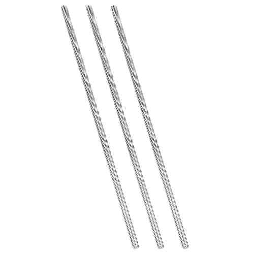 PATIKIL 5/16'-18 UNC 304 Edelstahl Gewindestange, 3 Stück 254mm Länge Langgewindeschraube Gewindestangen Gewindestab Gewindestifte für Verankerungsschraube, Klemmen, Hänger und U-Bolzen - Cheap-Us